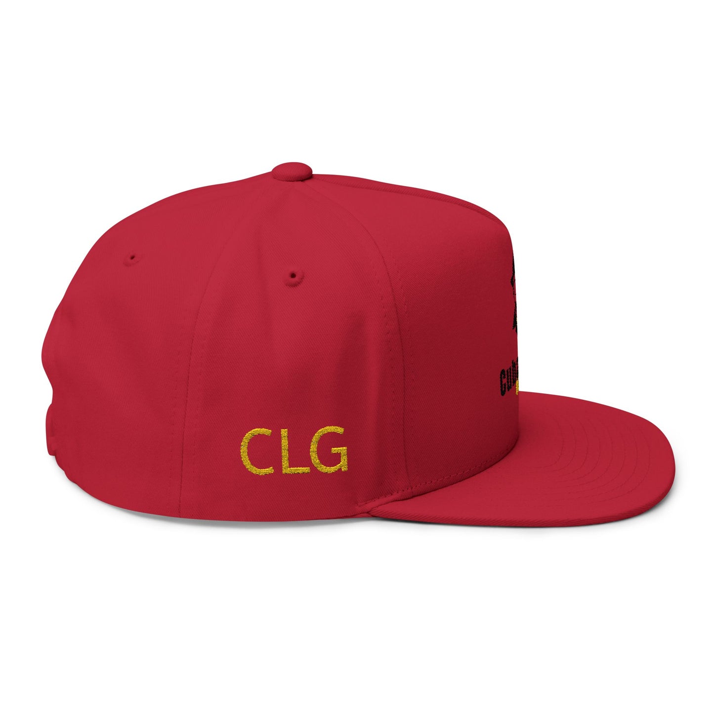 Cuban Link Guy / Embroidered - Flat Bill Cap