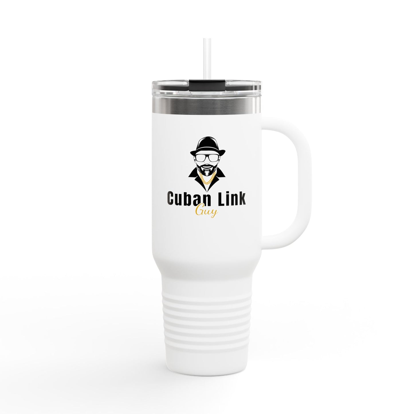 Cuban Link Guy / 40oz, Insulated Travel Mug