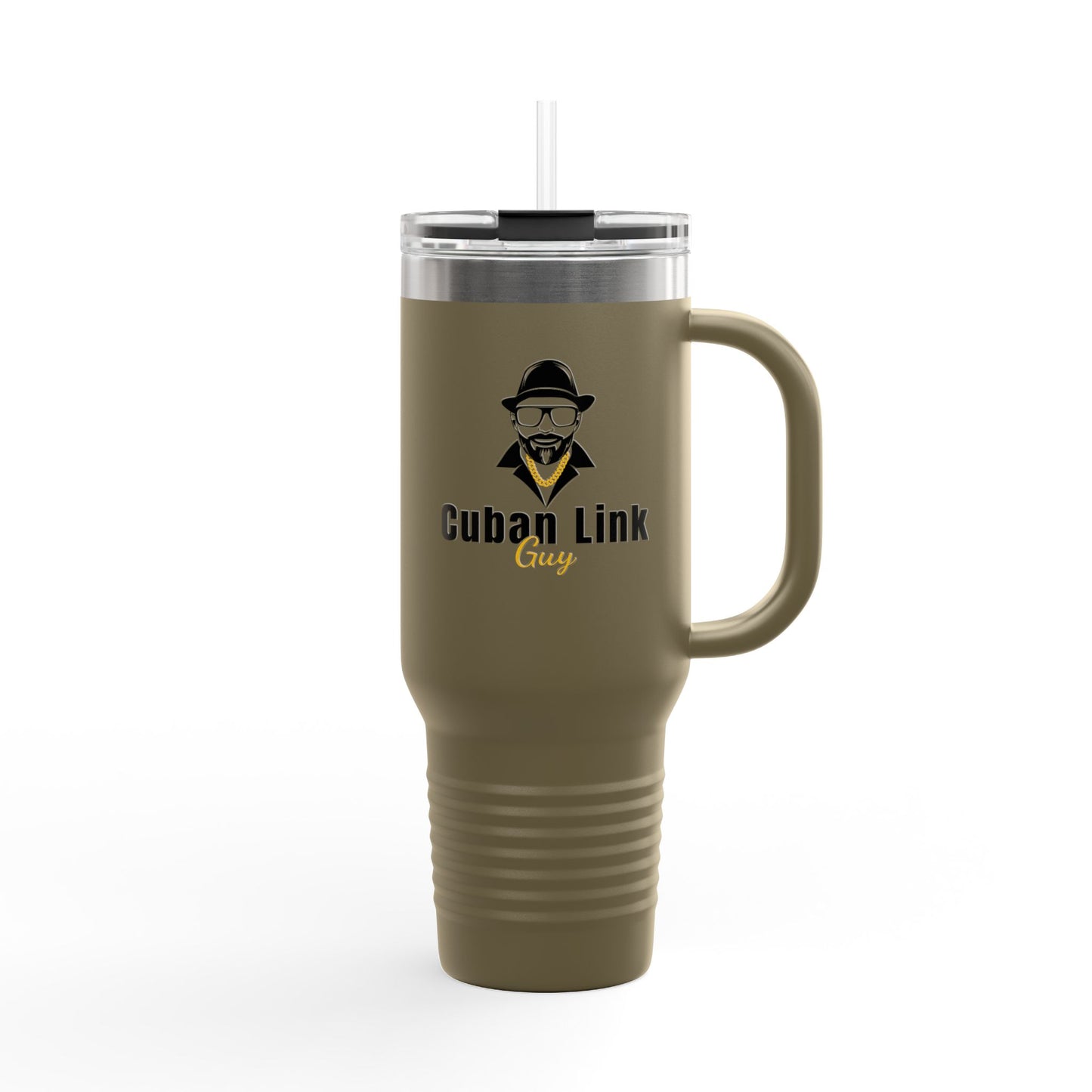 Cuban Link Guy / 40oz, Insulated Travel Mug