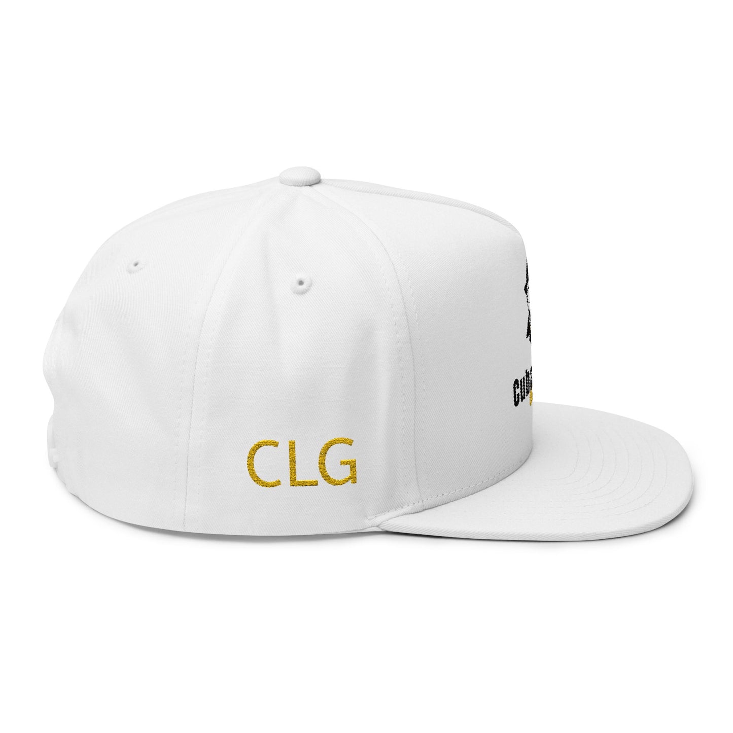 Cuban Link Guy / Embroidered - Flat Bill Cap
