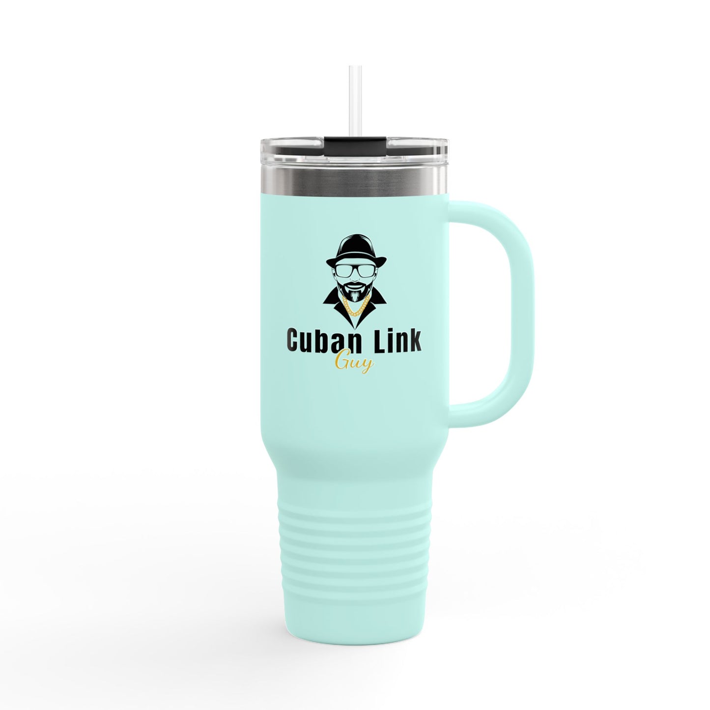 Cuban Link Guy / 40oz, Insulated Travel Mug