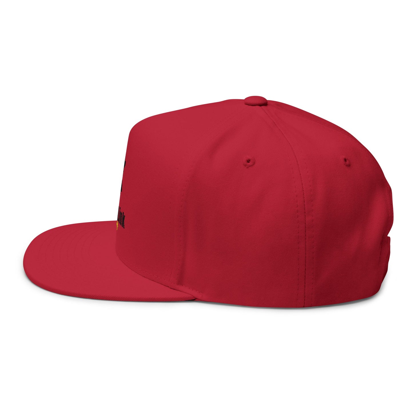 Cuban Link Guy / Embroidered - Flat Bill Cap