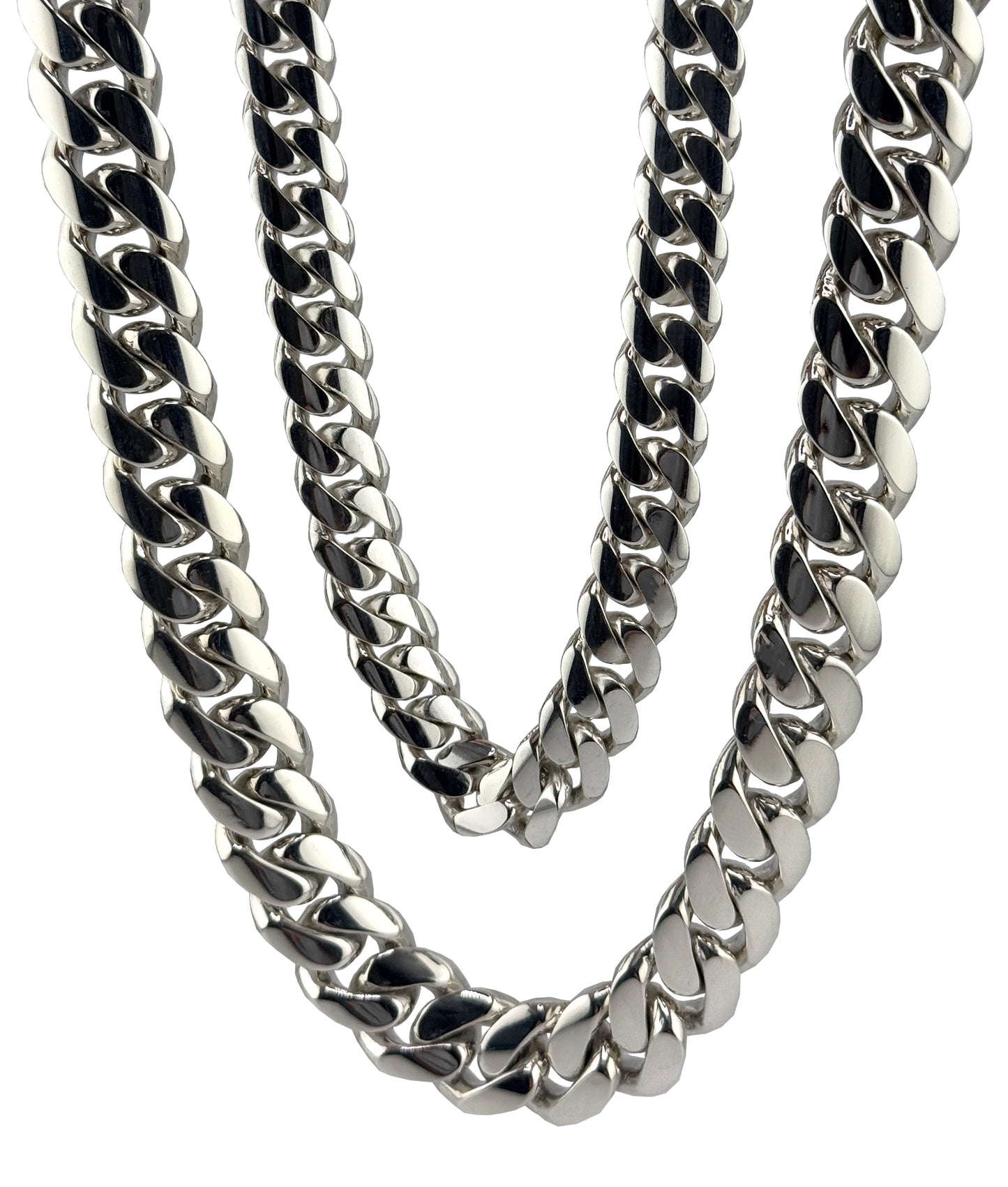 PURE Silver Cuban Links