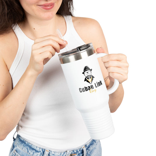 Cuban Link Guy / 40oz,  Insulated Travel Mug
