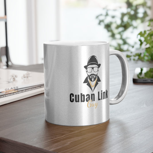 Cuban Link Guy / Gold and Silver Coffee Mugs
