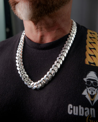 PURE Silver Cuban Links