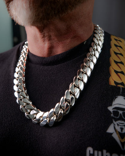 PURE Silver Cuban Links