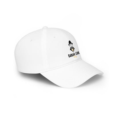 Cuban Link Guy Low Profile Baseball Cap — Minimal Logo Hat