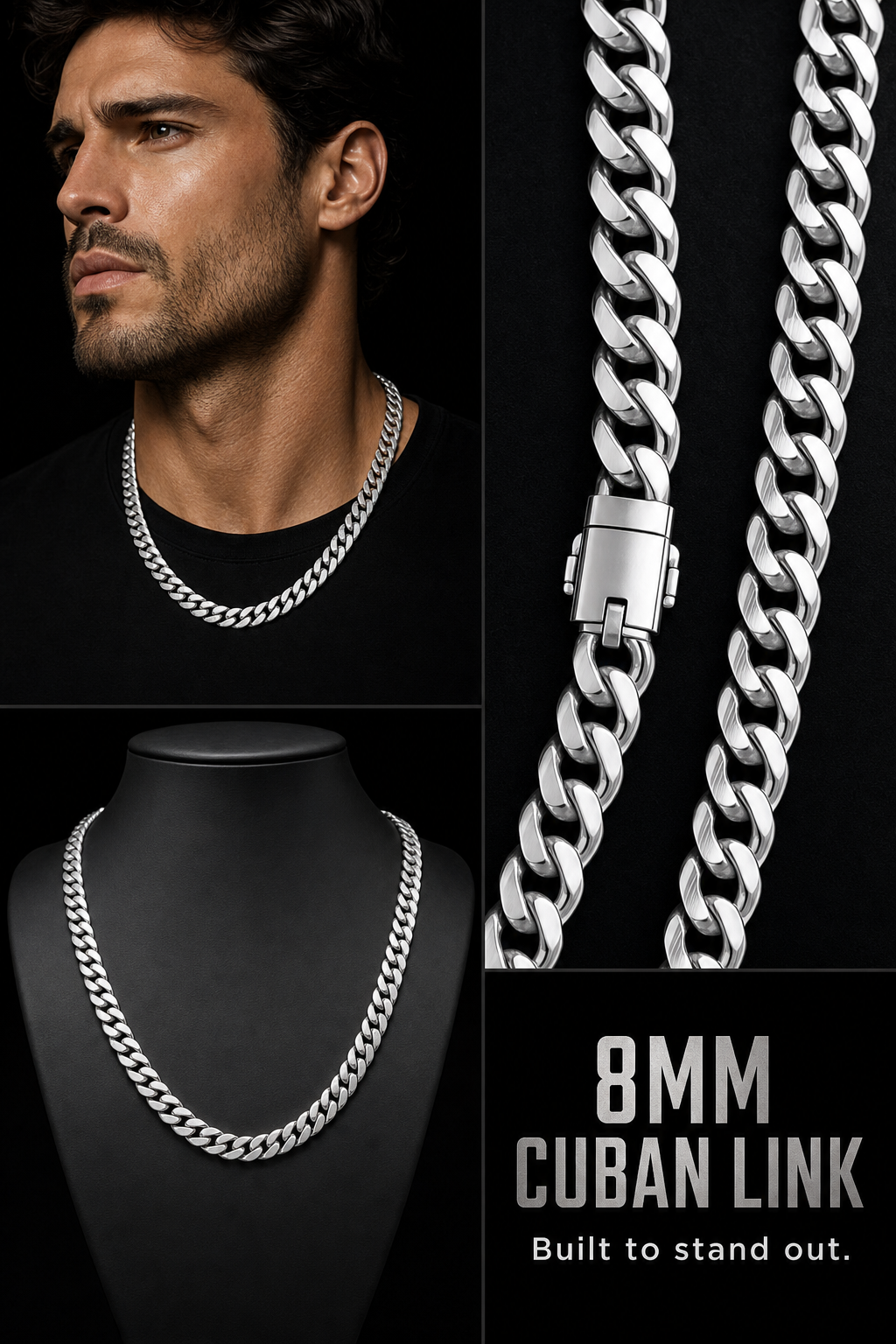 PURE Silver Cuban Links
