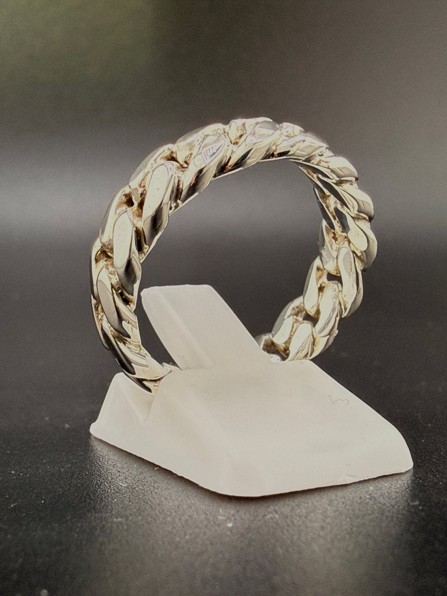 Authentic Cuban Link Chain Ring – Handcrafted From Real Cuban Link Chains