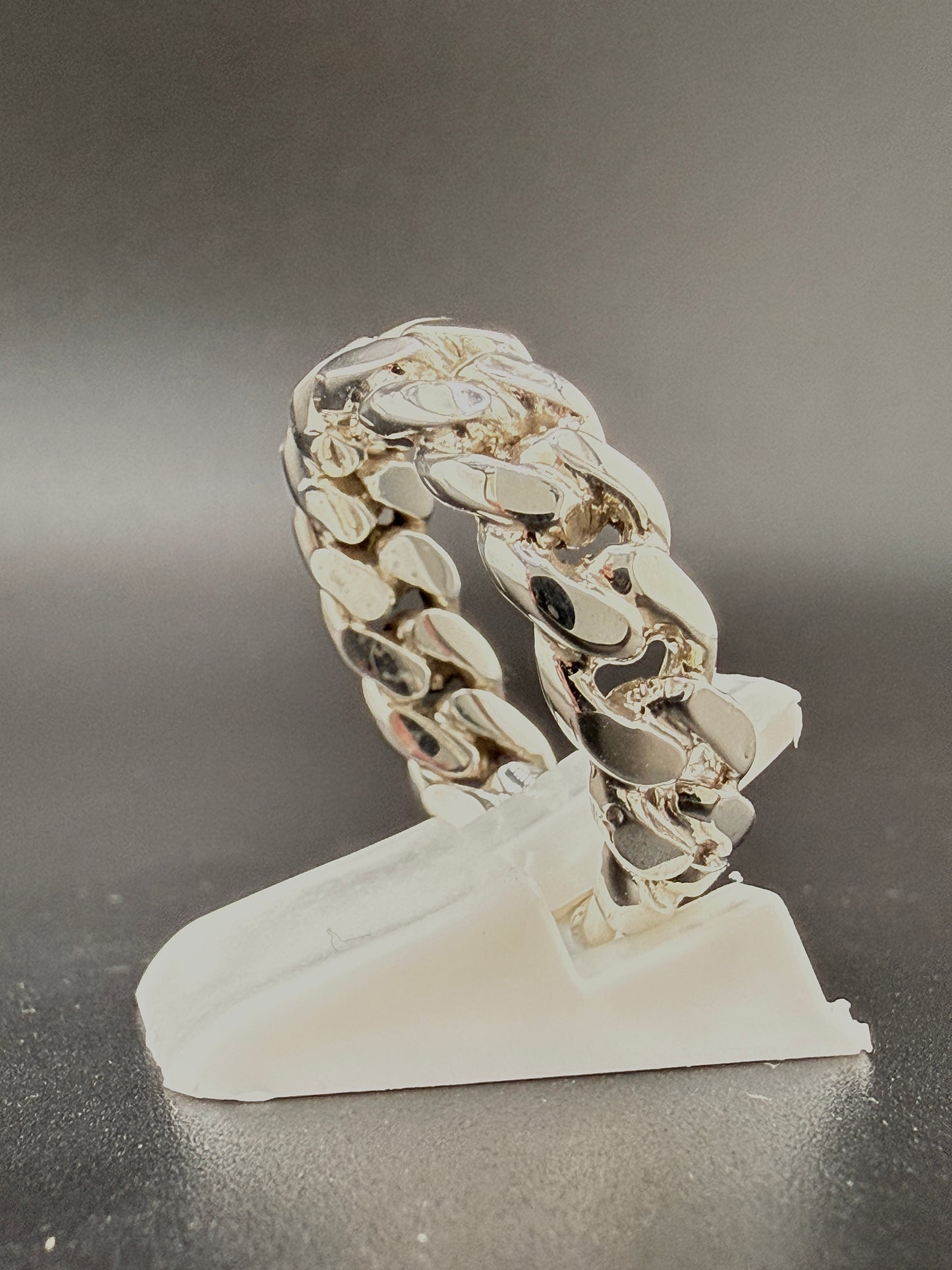 Authentic Cuban Link Chain Ring – Handcrafted From Real Cuban Link Chains