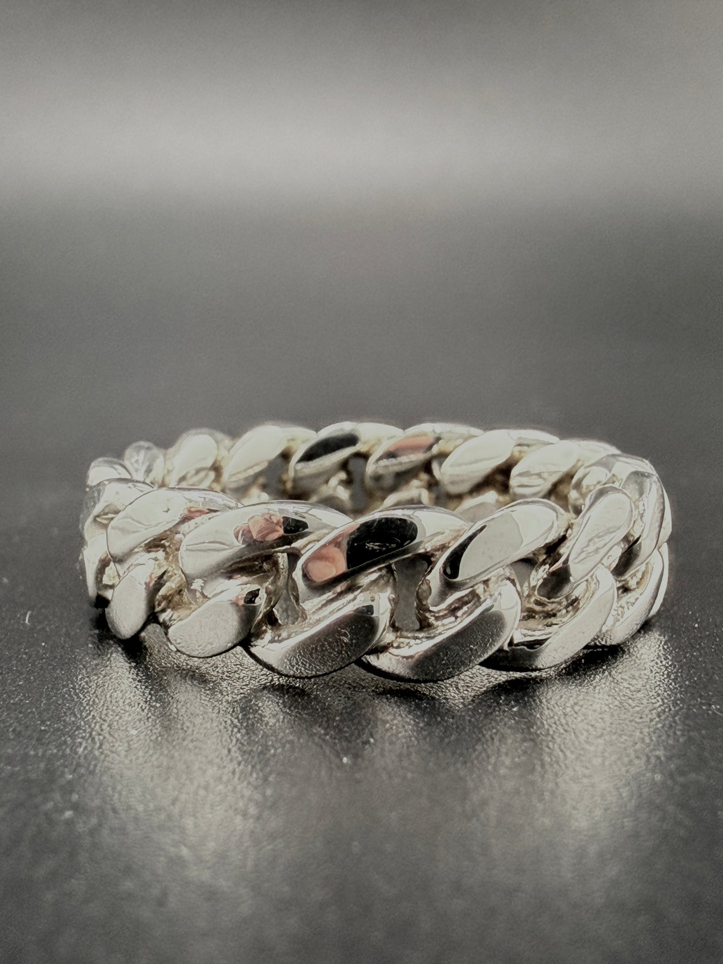 Authentic Cuban Link Chain Ring – Handcrafted From Real Cuban Link Chains
