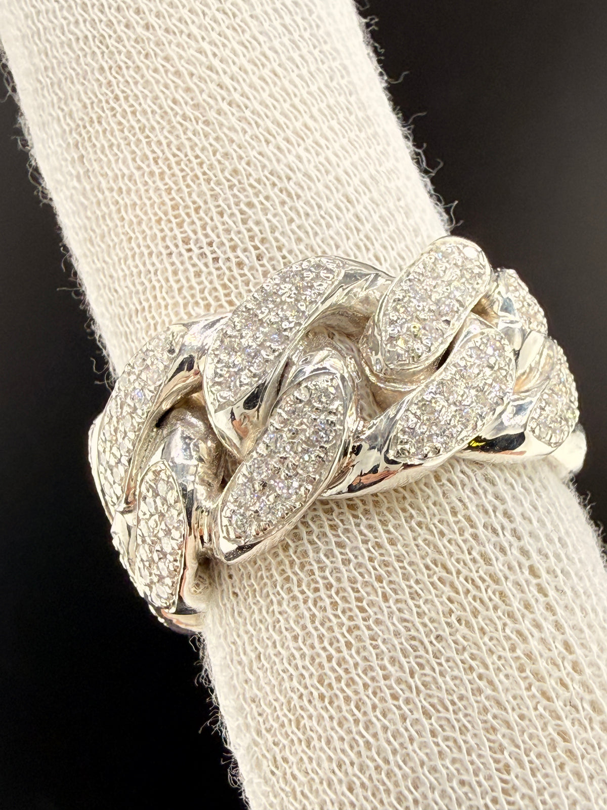 Authentic Cuban Link Chain Ring – Handcrafted From Real Cuban Link Chains