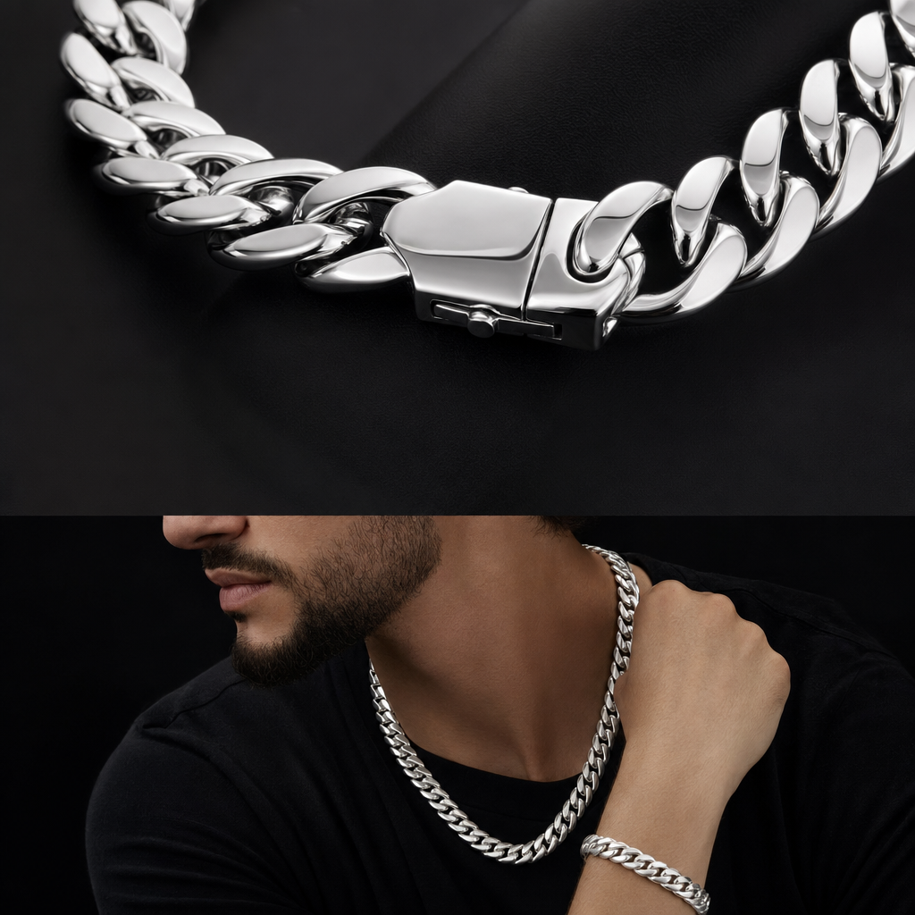 PURE Silver Cuban Links