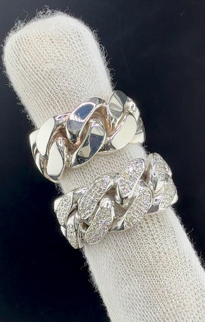 Authentic Cuban Link Chain Ring – Handcrafted From Real Cuban Link Chains
