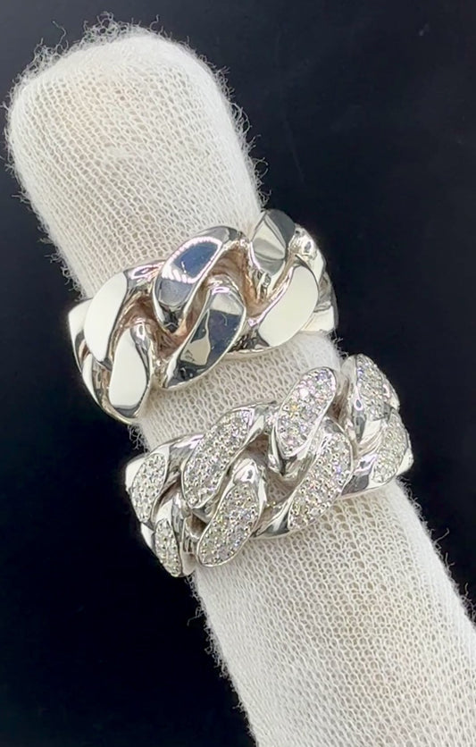 Authentic Cuban Link Chain Ring – Handcrafted From Real Cuban Link Chains