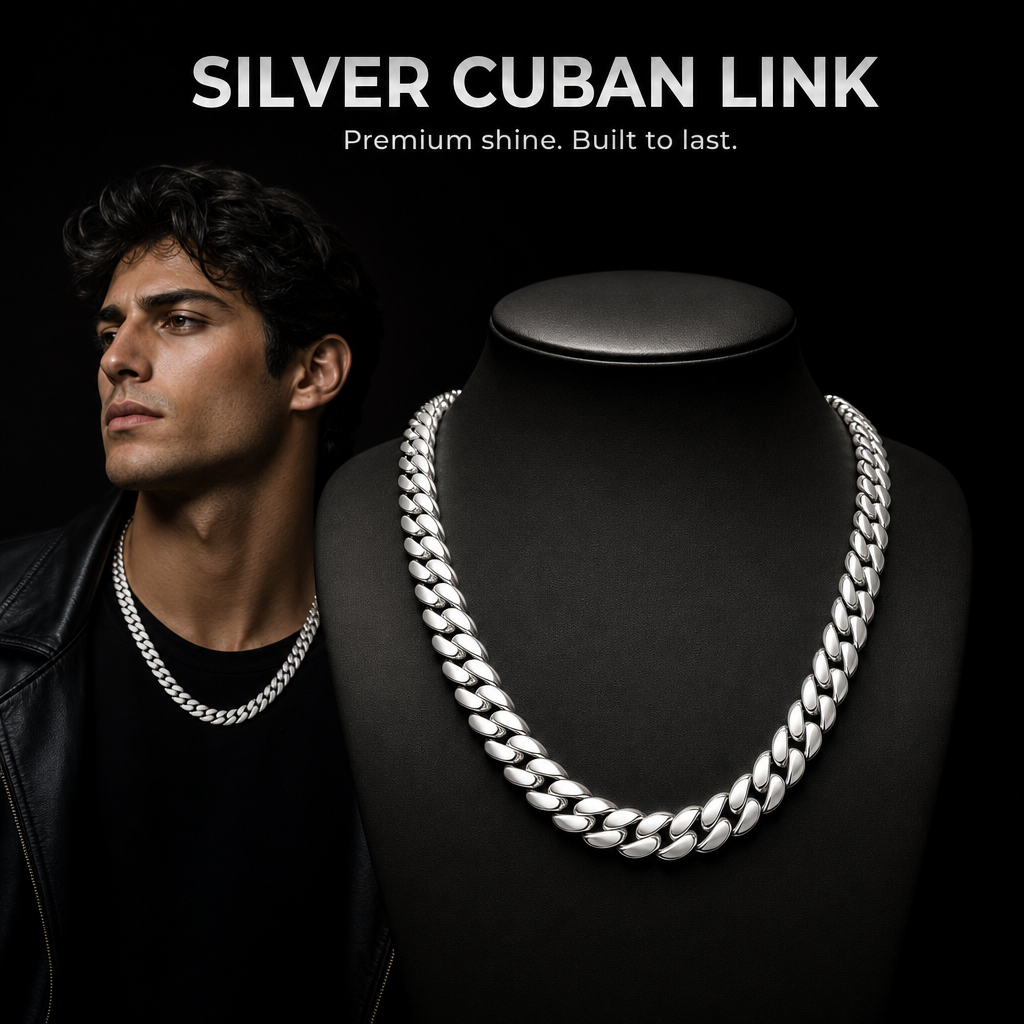 PURE Silver Cuban Links