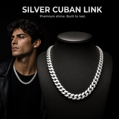 PURE Silver Cuban Links