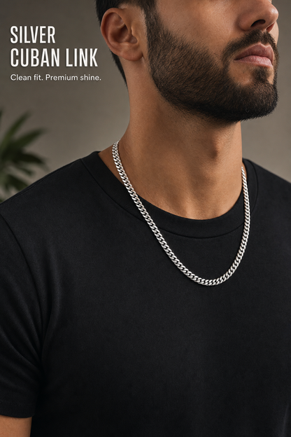 PURE Silver Cuban Links