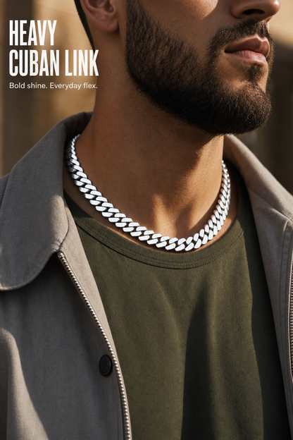 PURE Silver Cuban Links